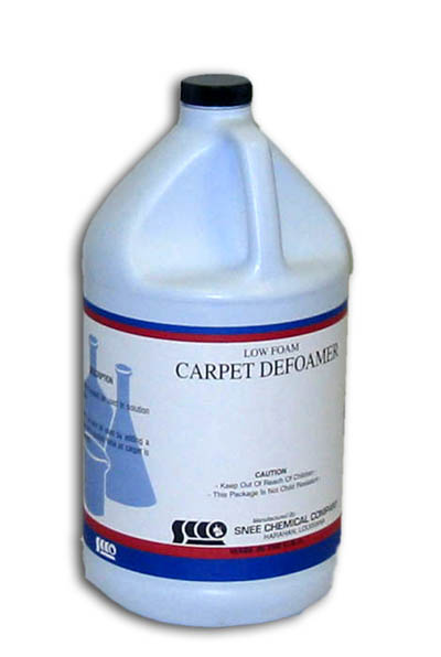 (image for) Low Foam Carpet Defoamer, case of 4 gallons